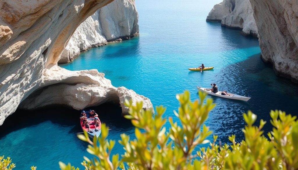 Comino caves exploration Comino caves exploration