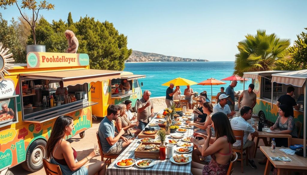 Comino dining and food trucks Comino Comino dining and food trucks Comino
