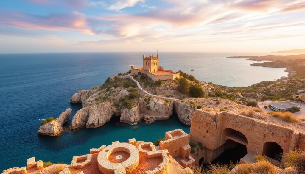 Comino historical landmarks Comino historical landmarks
