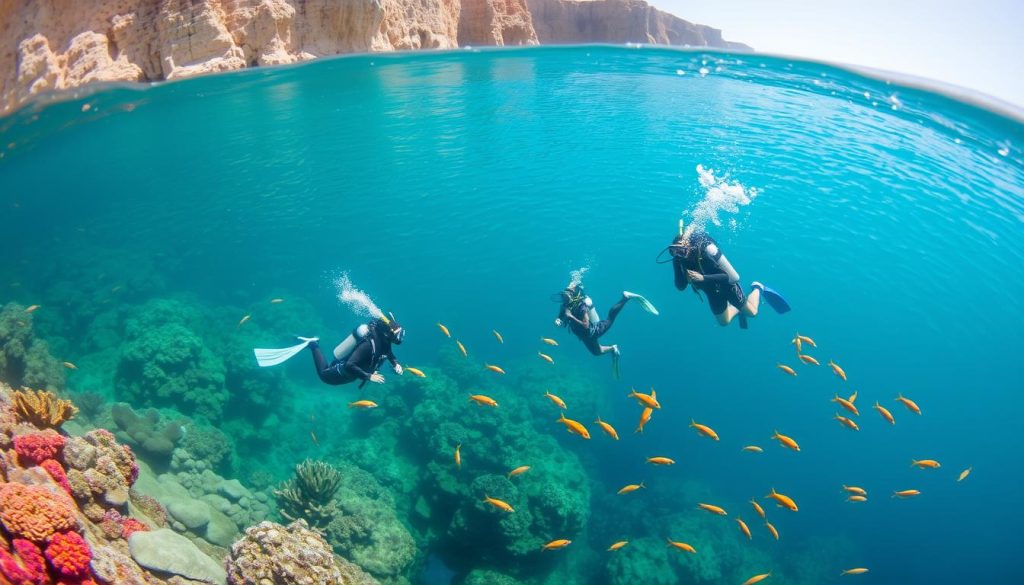 Comino snorkeling and diving beyond the Blue Lagoon. Comino snorkeling and diving beyond the Blue Lagoon.