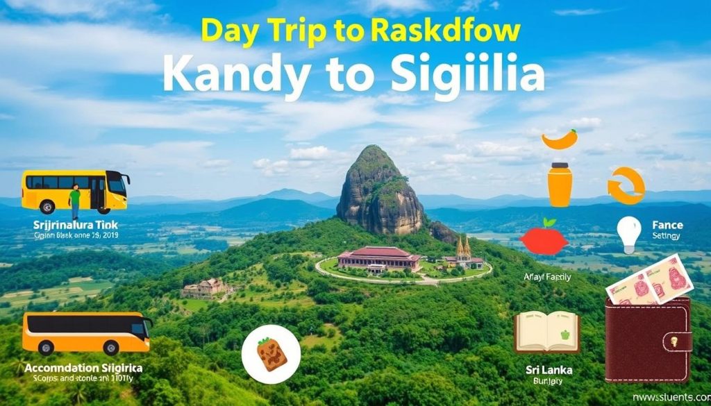 Cost for Sigiriya tour from Kandy