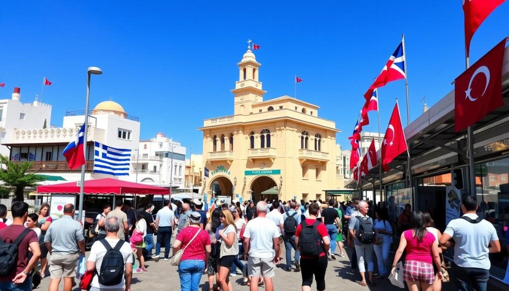 Crossing checkpoints in Nicosia as a tourist