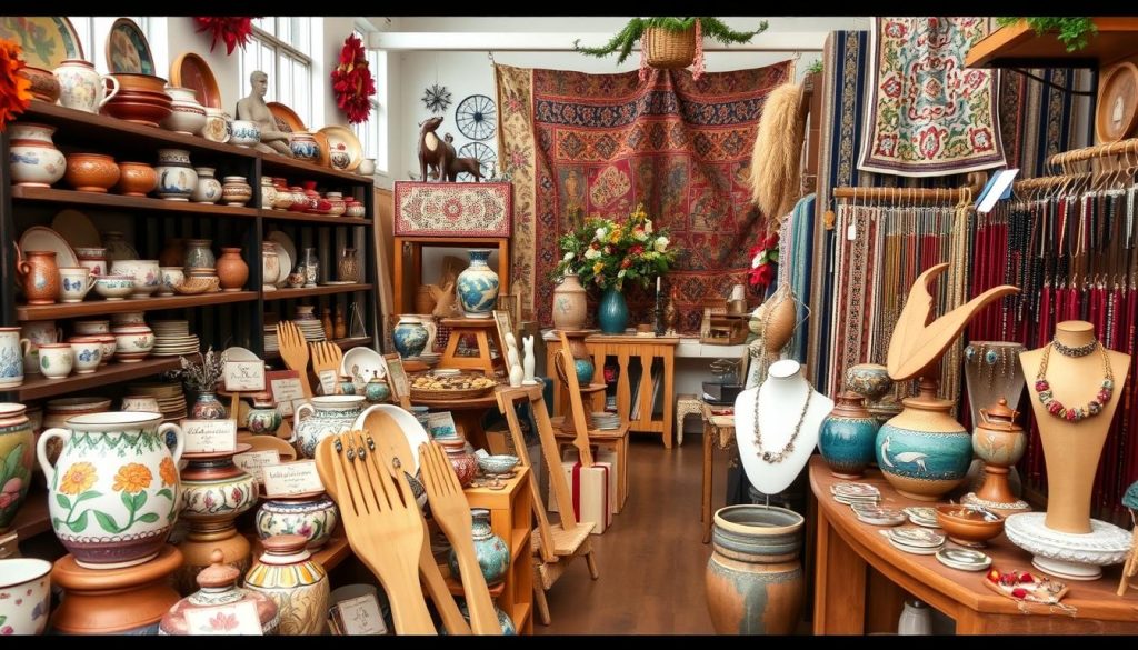 Cultural gifts showcasing artisan crafts in Madison