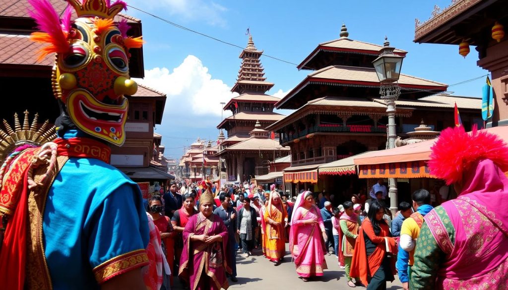 Cultural highlights in Bhaktapur during festivals Cultural highlights in Bhaktapur during festivals