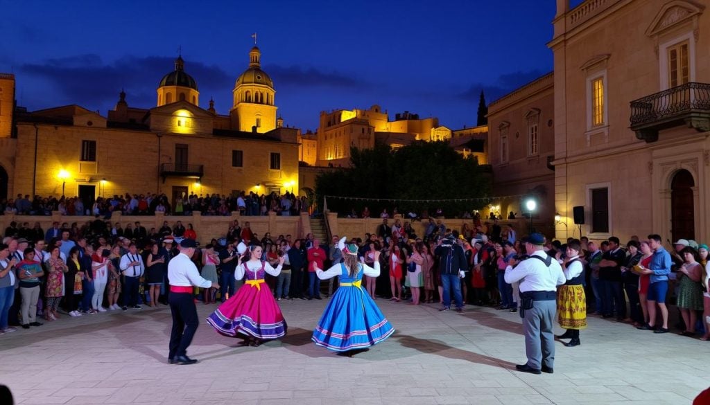 Cultural performances in Mdina