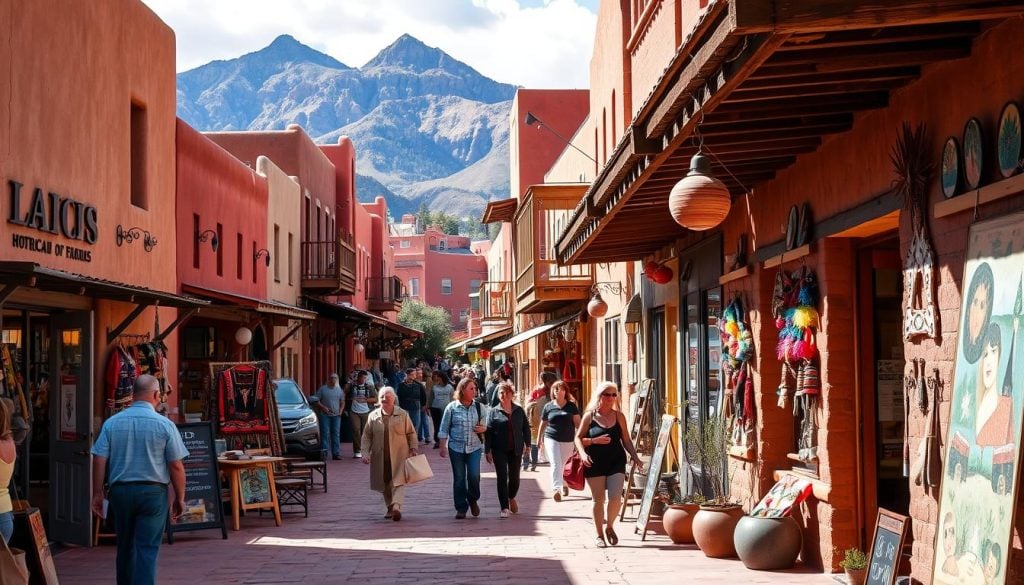 Cultural significance of historic downtown Taos shops