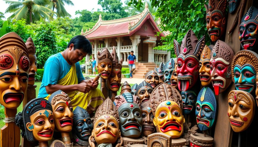 Cultural significance of mask carving