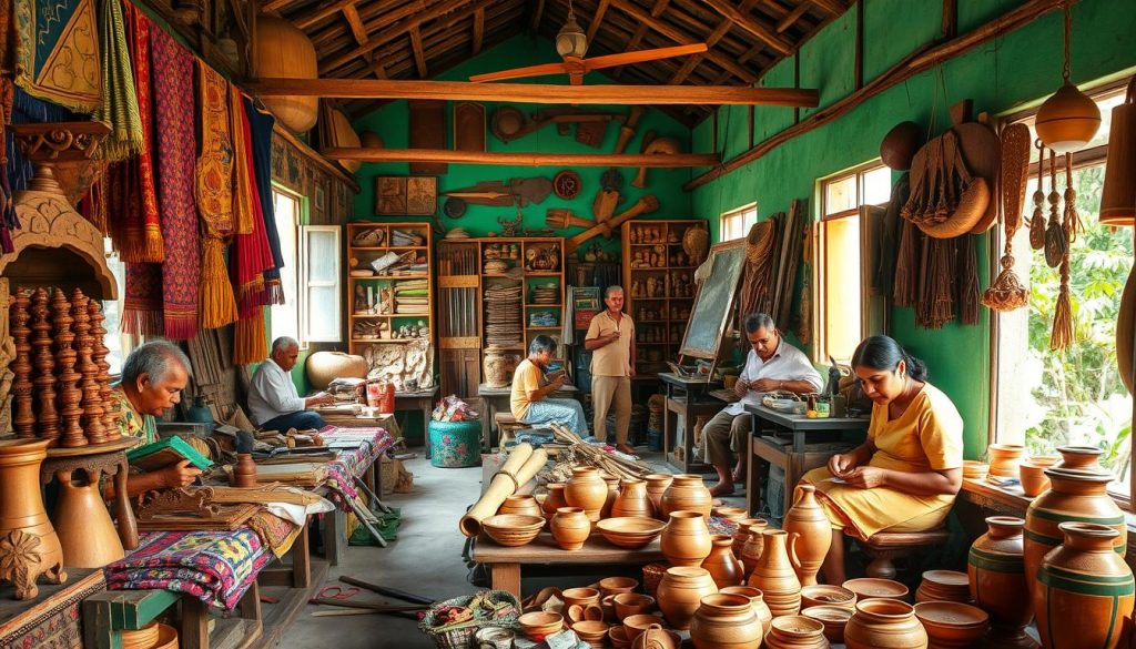 Cultural significance of traditional crafts