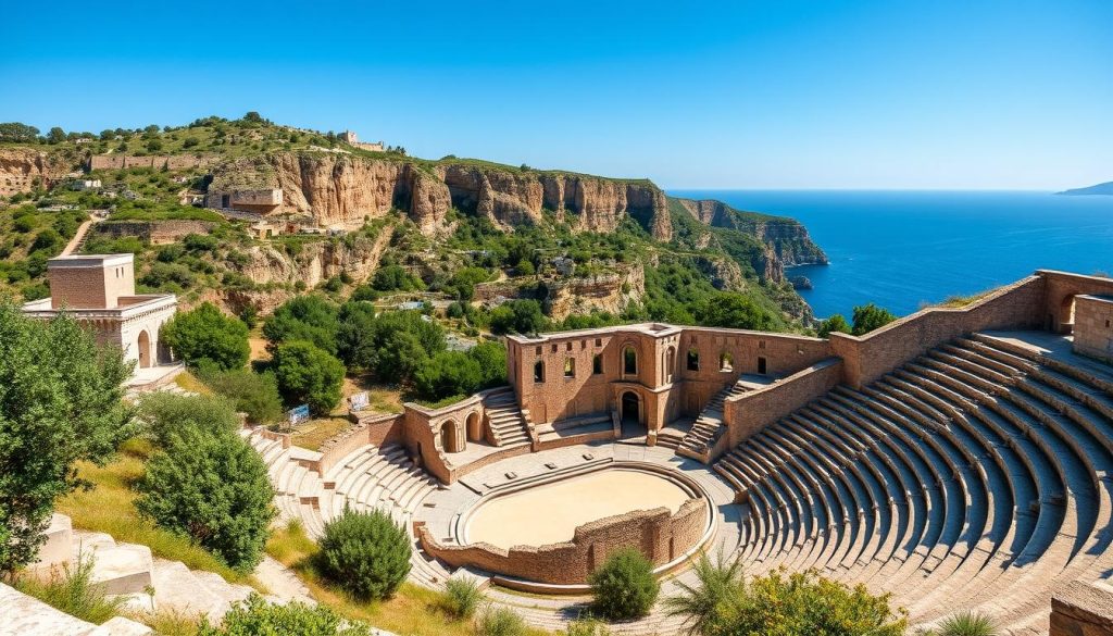 Curium Ancient Theater history