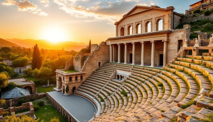 Curium Ancient Theater history