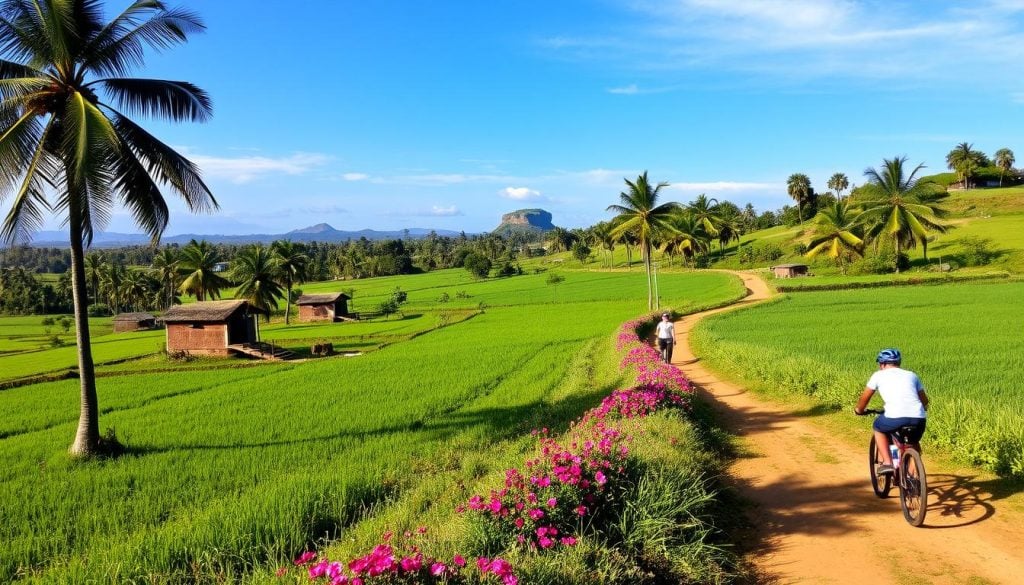 Cycling tours through Sigiriya's countryside and hidden villages