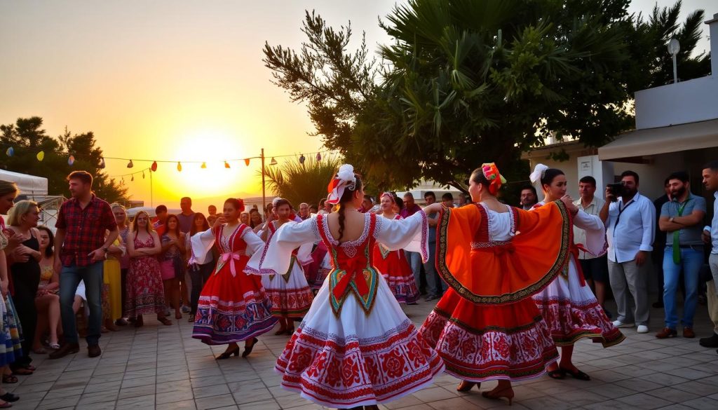 Cypriot dance shows Cypriot dance shows