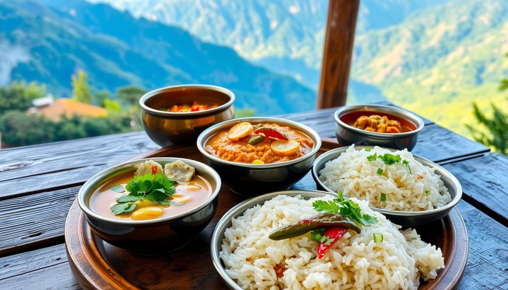 Dal Bhat Heart of Nepali Meals