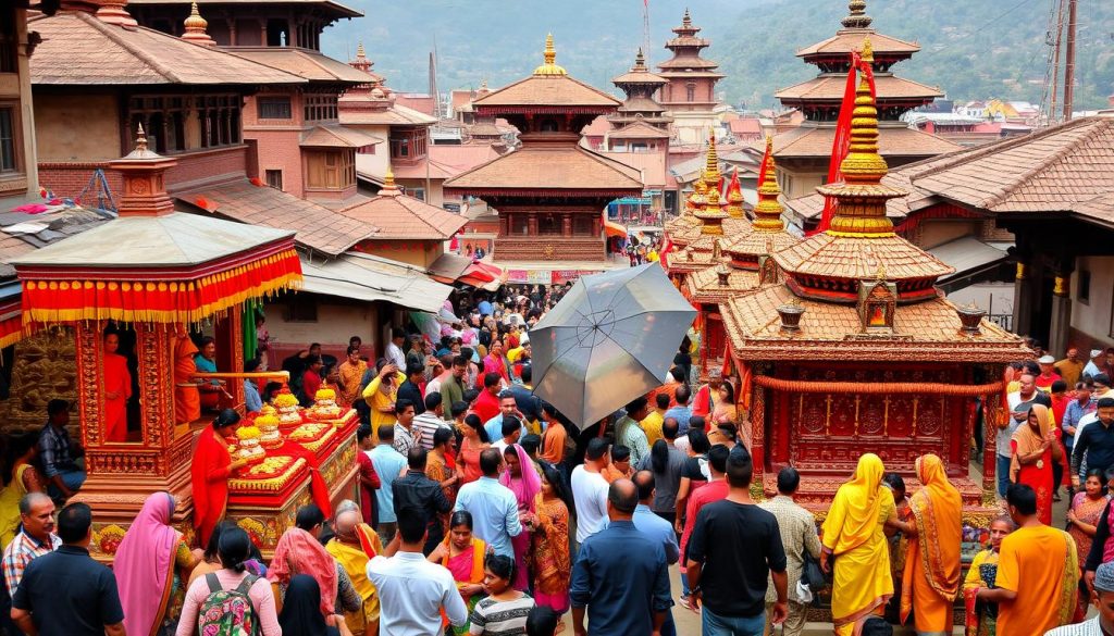 Dashain festival in Bhaktapur