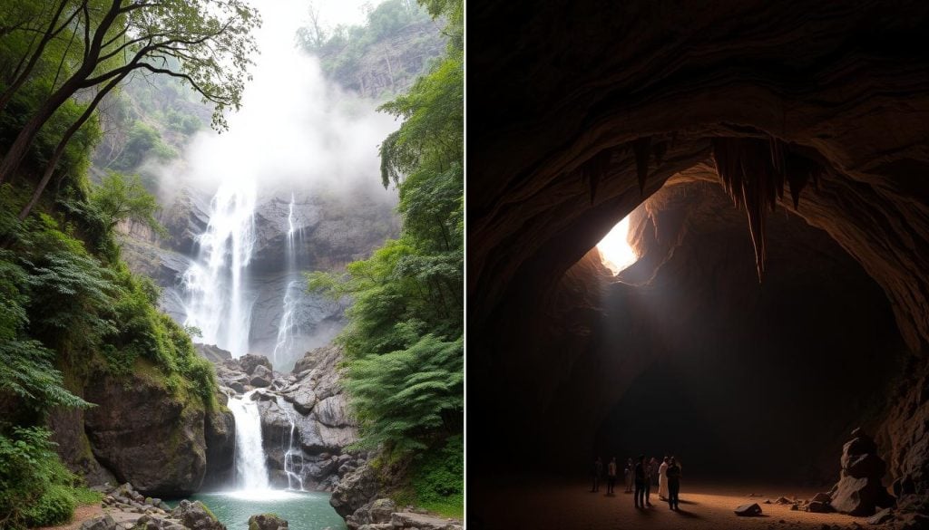 Davis Falls and Gupteshwor Cave in Pokhara