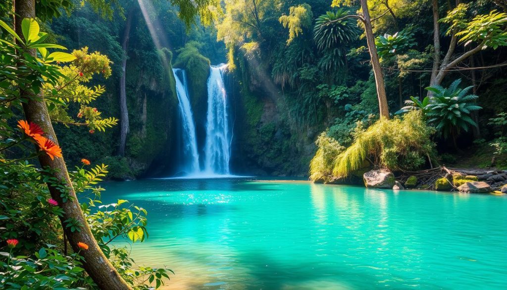 Day tour to secret waterfalls near Pokhara Day tour to secret waterfalls near Pokhara