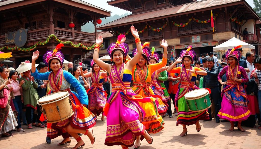 Dhimen dance Bhaktapur