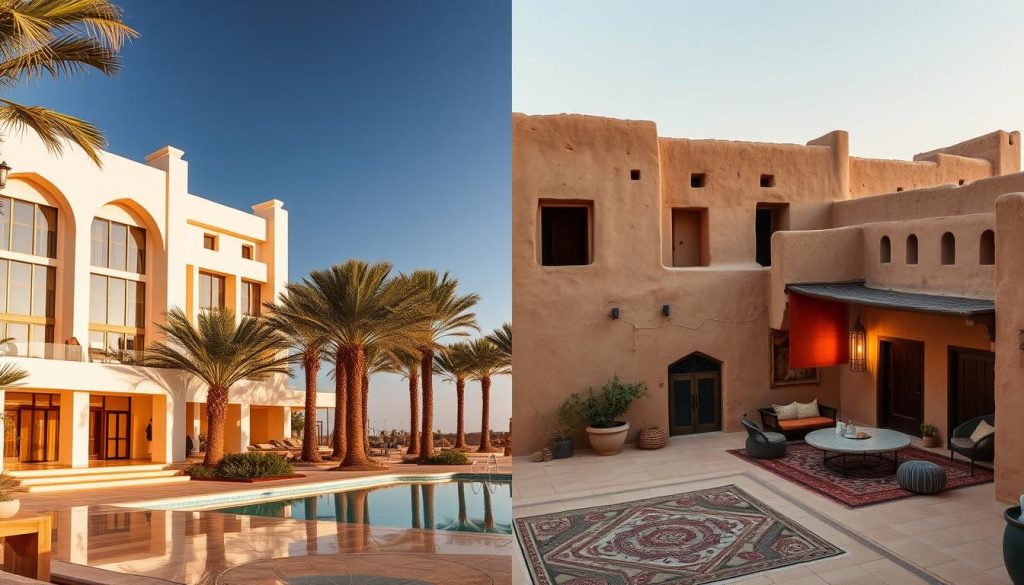 Differences in accommodations Differences in accommodations