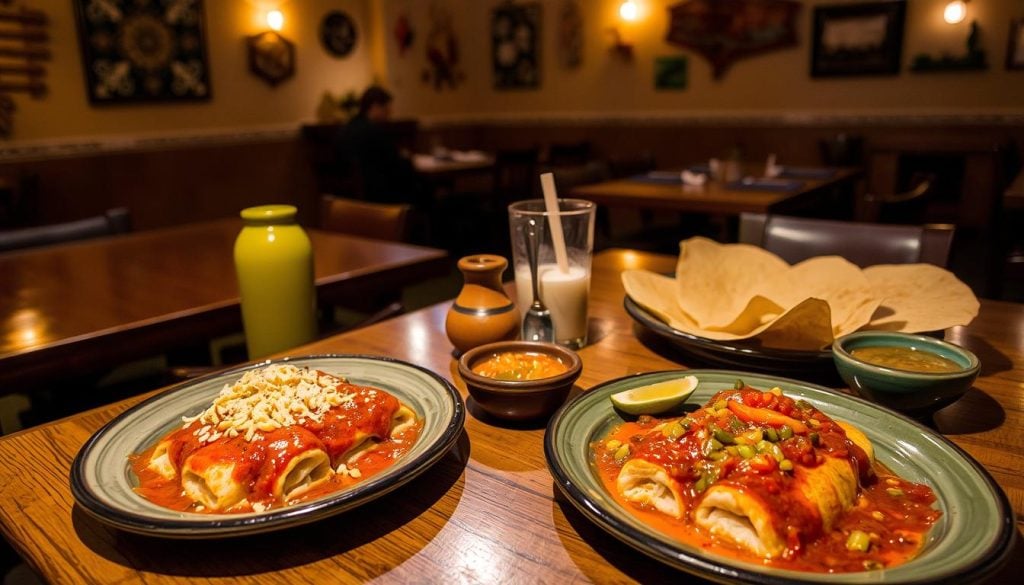 Dining at The Shed, Traditional New Mexican food in Santa Fe.