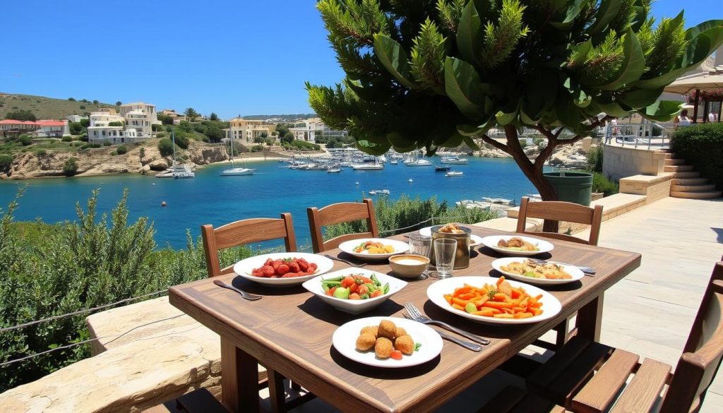 Dining in Comino Dining in Comino