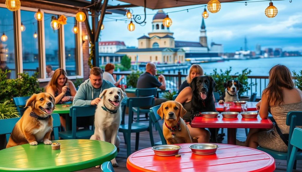 Dining out with dogs in Green Bay Dining out with dogs in Green Bay