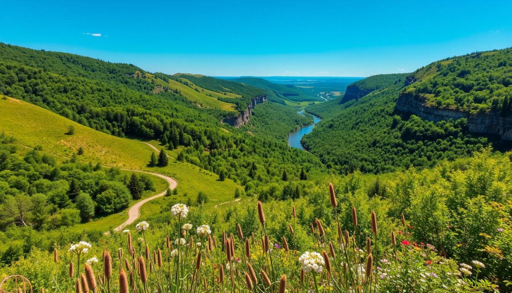 Driftless Region Wisconsin natural landscapes Driftless Region Wisconsin natural landscapes