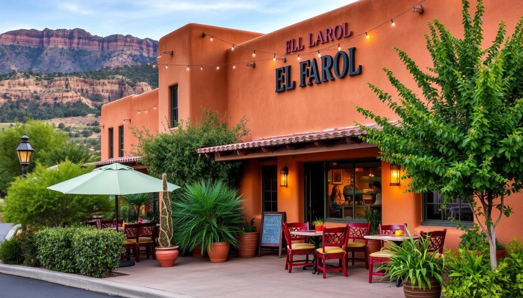 El Farol restaurant along Canyon Road