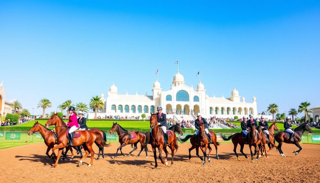 Equestrian events in Al Shaqab Equestrian events in Al Shaqab