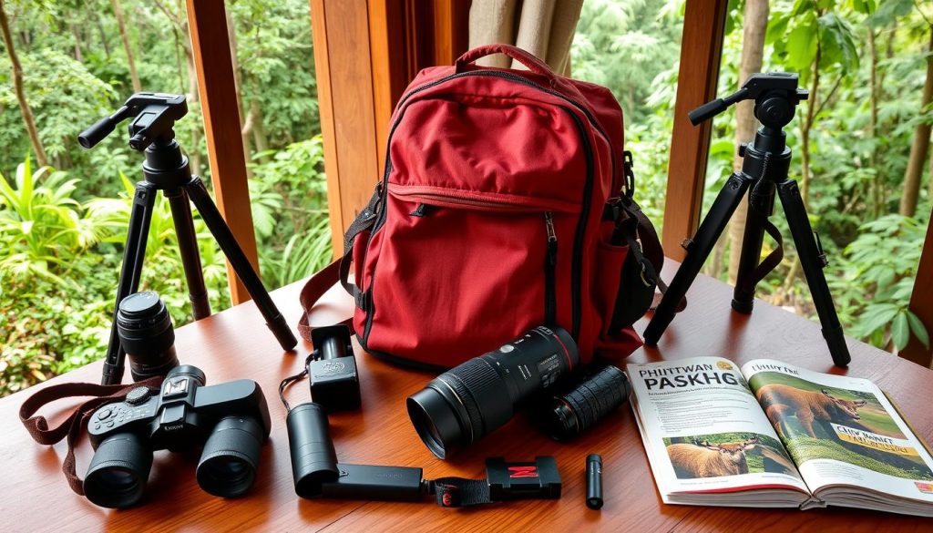 Essential gear for photographing Chitwan's wildlife Essential gear for photographing Chitwan's wildlife