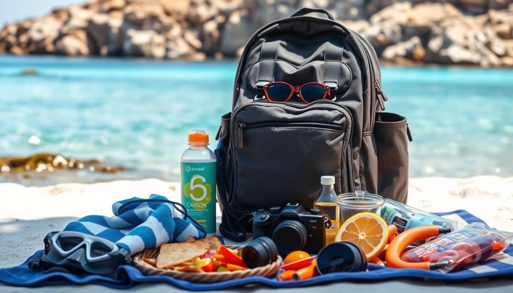 Essential items for Comino day trip Essential items for Comino day trip