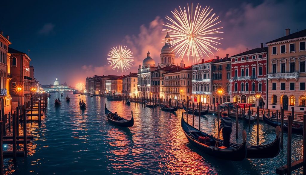 European New Year in Venice European New Year in Venice
