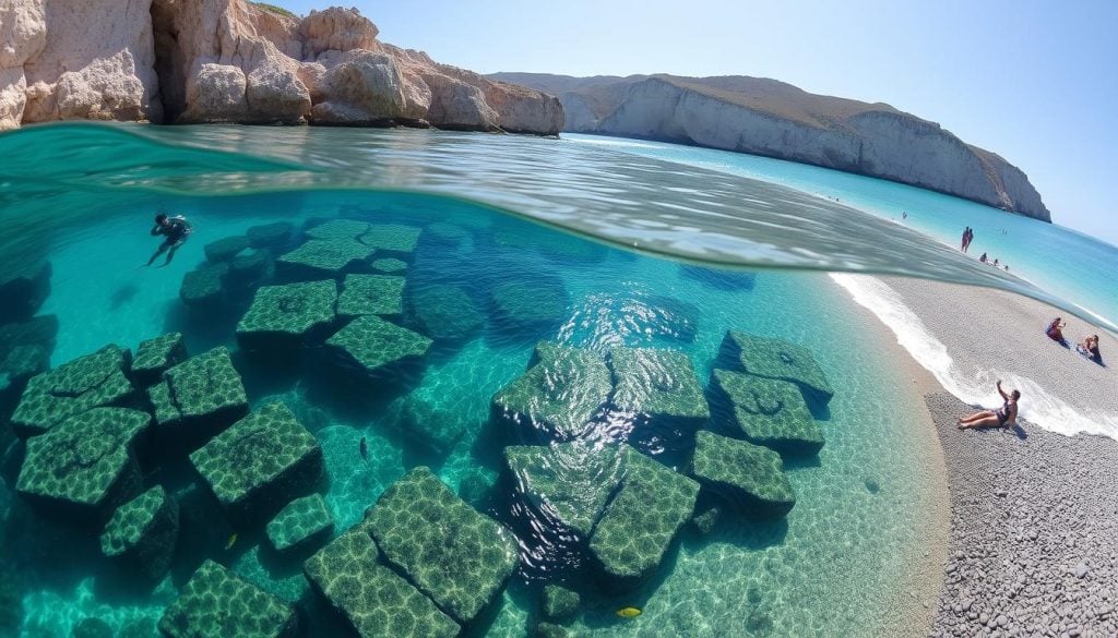 Exiles Beach snorkel activities