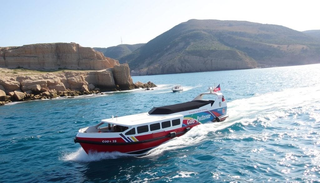 Experience the ferry ride from Sliema