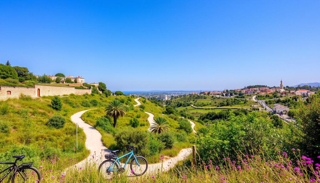 Explore nature by bike in Nicosia