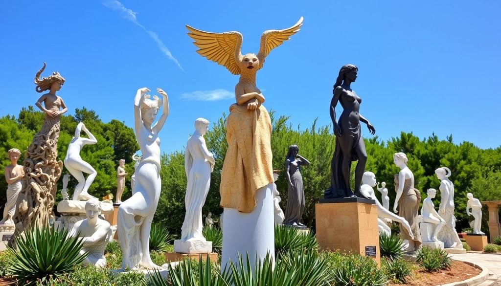 Explore sculptures in Cyprus