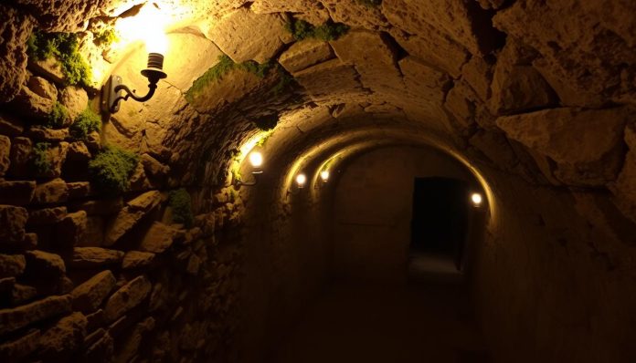 Exploring Mdina's underground tunnels and forgotten passages