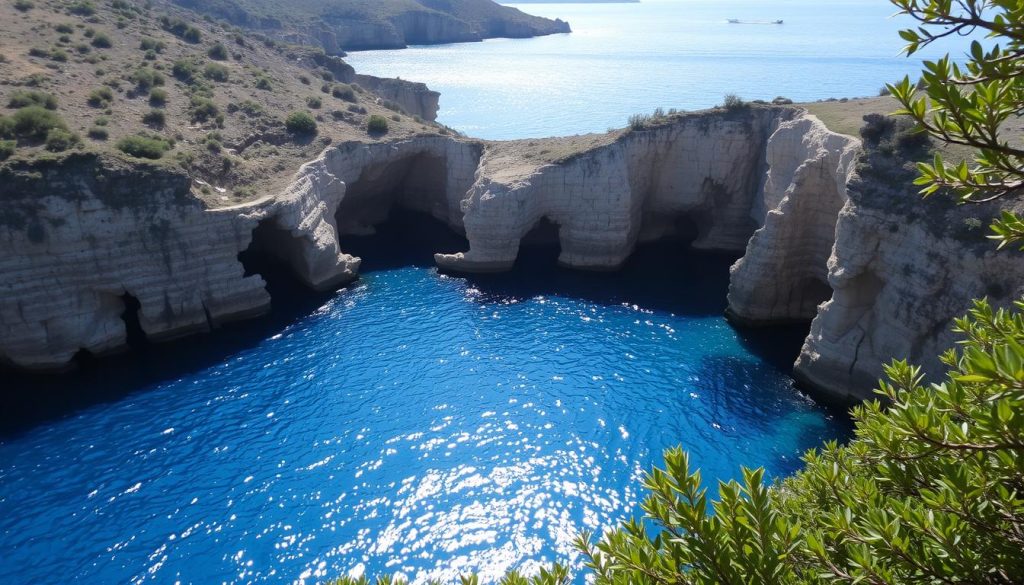 Exploring hidden coves and caves around Comino Exploring hidden coves and caves around Comino