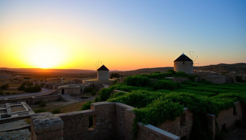 Exploring historical windmills and forgotten ruins in Gozo