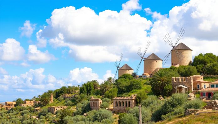 Exploring historical windmills and forgotten ruins in Gozo