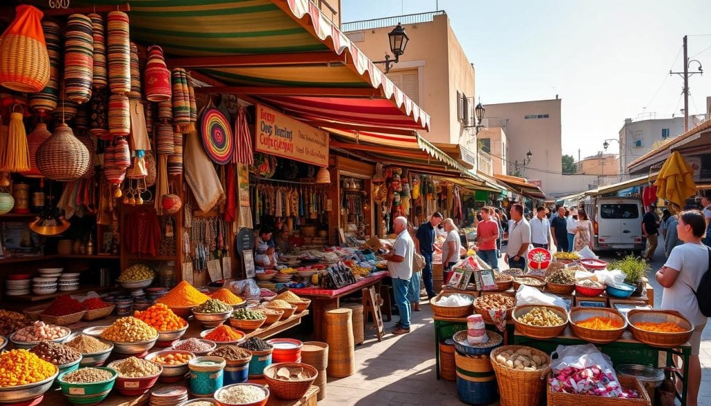 Famagusta markets showcasing local products and vibrant life