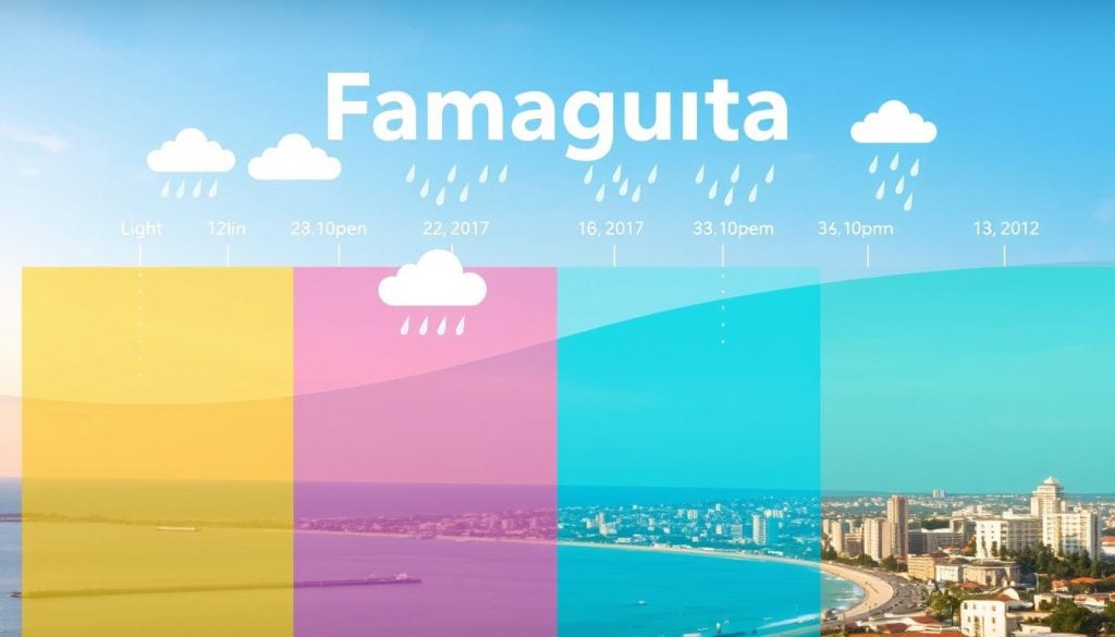 Famagusta precipitation patterns