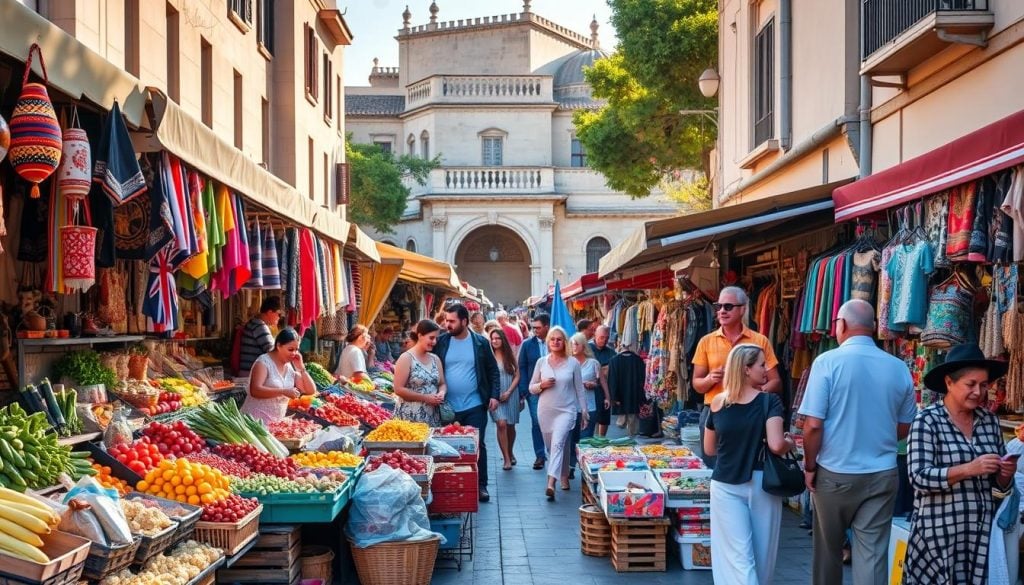 Famagusta shopping at local markets