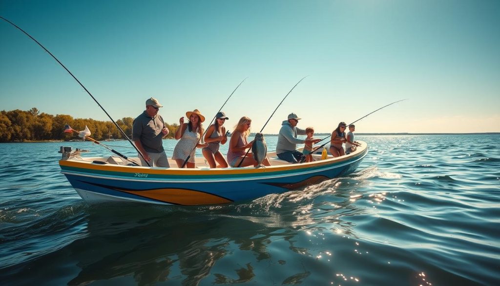 Family fishing charters Green Bay