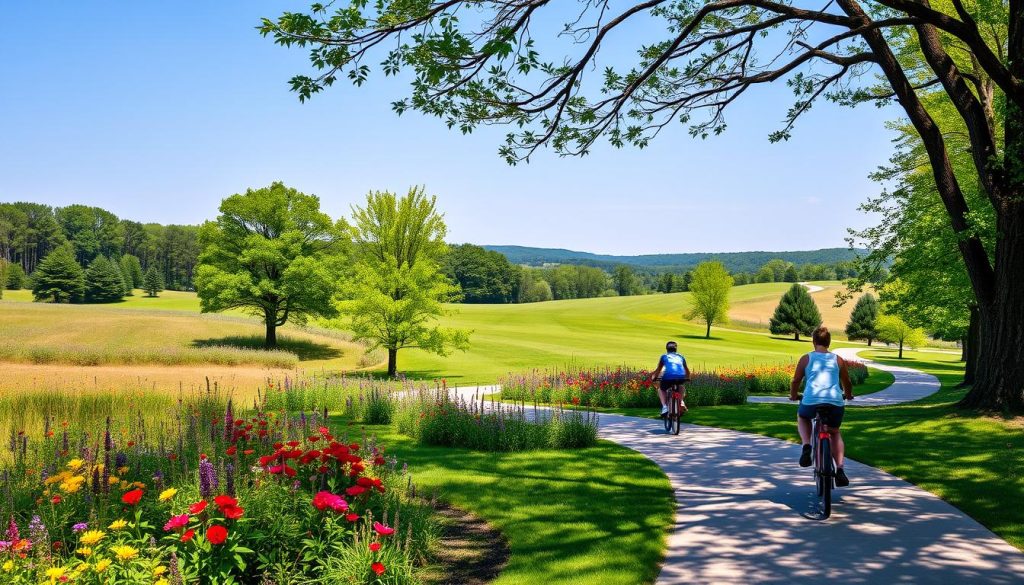 Family-friendly bike trails in Bowling Green