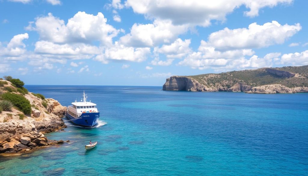 Ferry services from Gozo to Comino Ferry services from Gozo to Comino