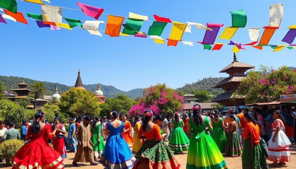 Festivals in Kathmandu celebrating nature