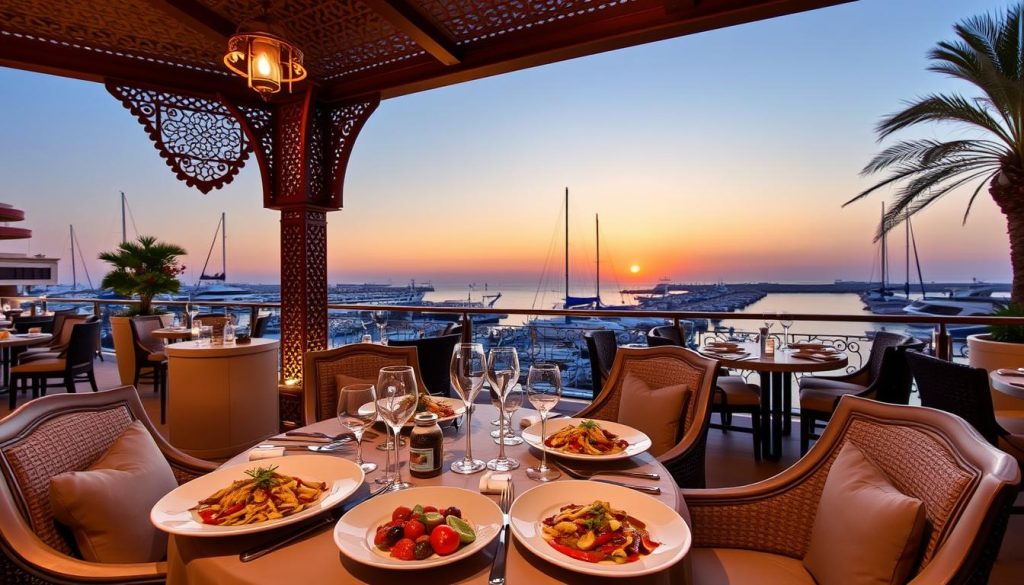 Fine dining experience The Pearl-Qatar Fine dining experience The Pearl-Qatar