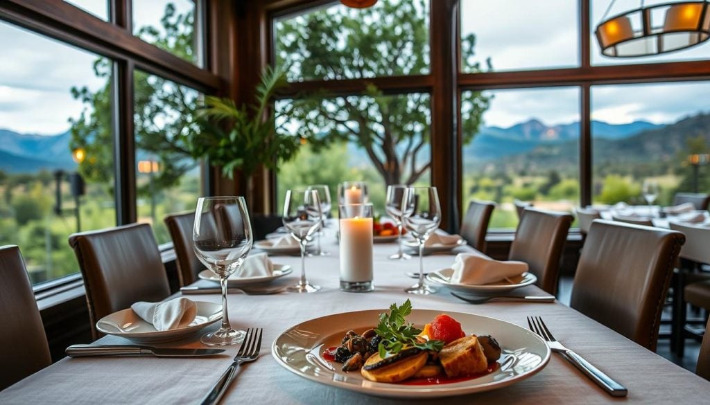 Fine dining options in Taos