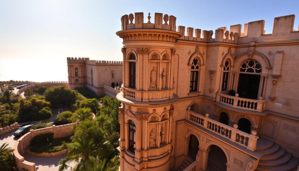 Fort Manoel architectural features