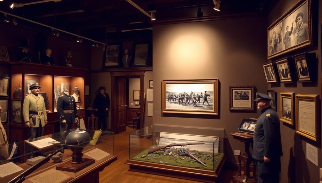 Frankfort Civil War Museum exhibits